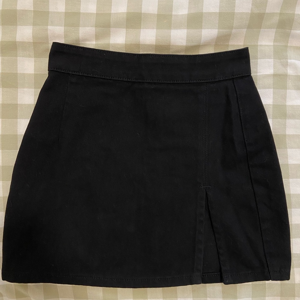 Princess Polly Lioness Black Mini Skirt